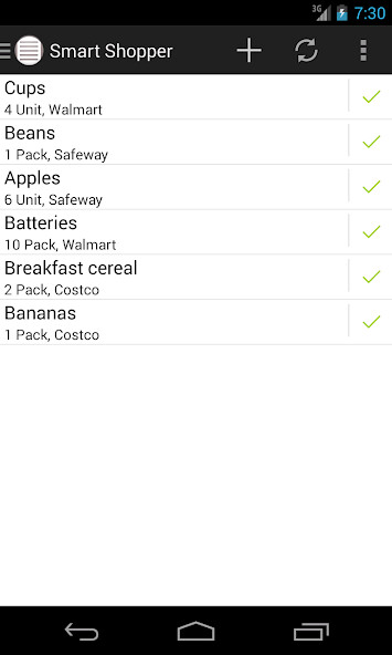 Emulate Android APK Smart Shopper Emulate Android APK Smart Shopper
