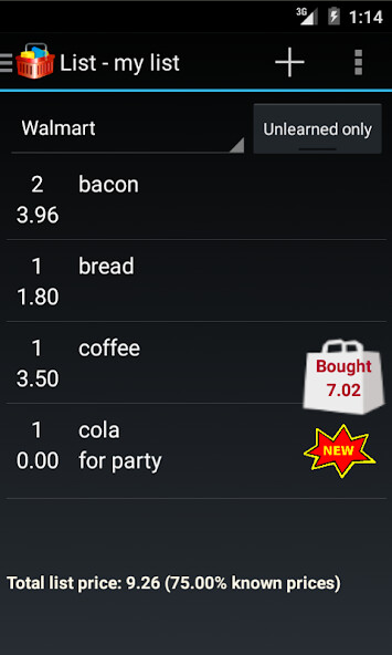 Run android online APK Smart Shopping List from MyAndroid or emulate Smart Shopping List using MyAndroid Run android online APK Smart Shopping List from MyAndroid or emulate Smart Shopping List using MyAndroid