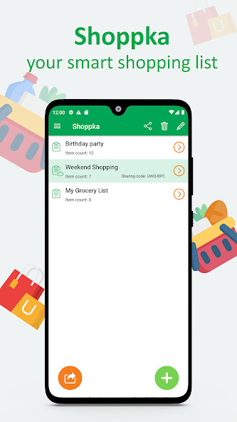 Run android online APK Smart shopping list - Shoppka from MyAndroid or emulate Smart shopping list - Shoppka using MyAndroid
