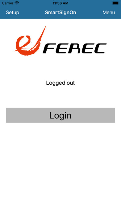 Emulate iPhone app SmartSignOn for eFEREC using MyAndroid Emulate iPhone app SmartSignOn for eFEREC using MyAndroid