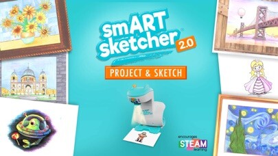 Emulate iPhone app smART sketcher projector using MyAndroid