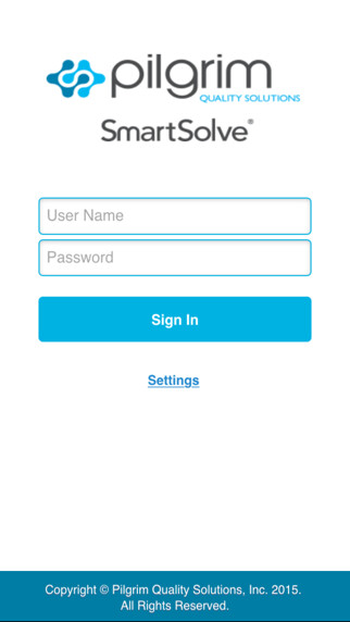 Emulate iPhone app SmartSolve Mobile Audit using MyAndroid