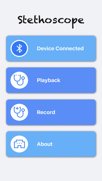 Emulate iPhone app Smart Stethoscope using MyAndroid Emulate iPhone app Smart Stethoscope using MyAndroid