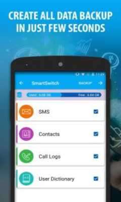 Emulate Android APK Smart switch 2018: Phone Backup and restore