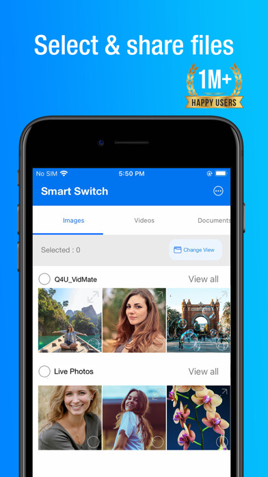 Emulate iPhone app Smart Switch my Phone using MyAndroid Emulate iPhone app Smart Switch my Phone using MyAndroid