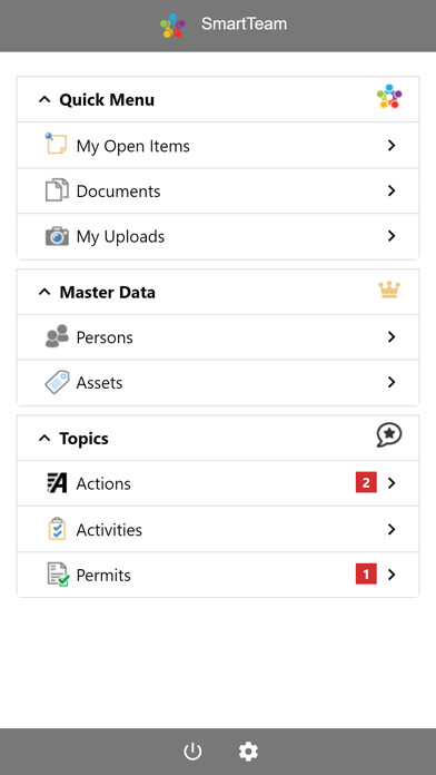 Emulate iPhone app SmartTeam Toolkit using MyAndroid