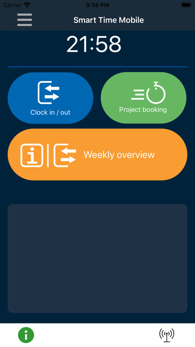 Emulate iPhone app Smart Time Plus Mobile using MyAndroid