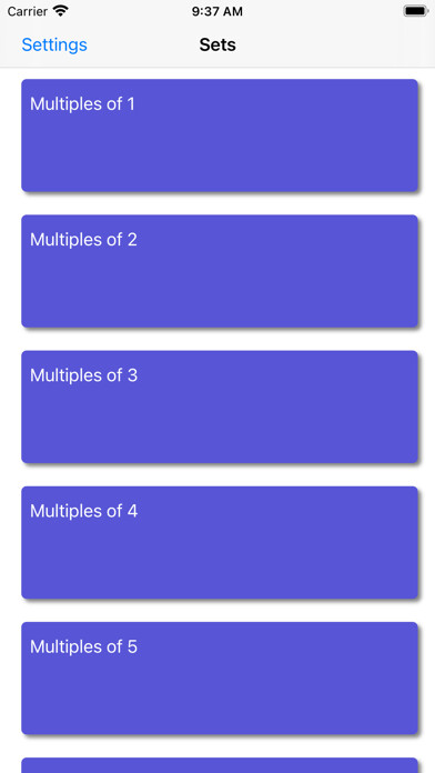 Emulate iPhone app Smart Times Tables using MyAndroid Emulate iPhone app Smart Times Tables using MyAndroid