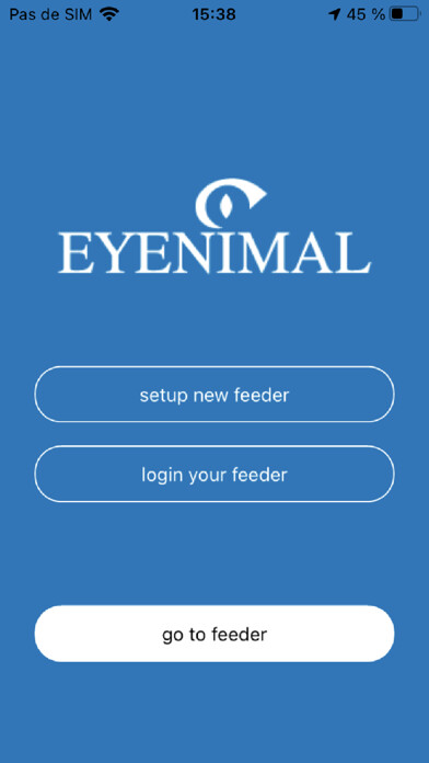 Emulate iPhone app Smart Tiny Pet Feeder using MyAndroid
