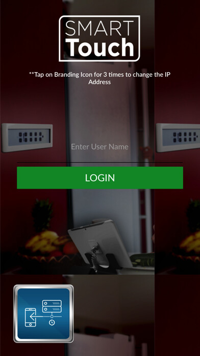 Emulate iPhone app Smart Touch - Home Automation using MyAndroid
