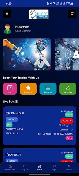 Run android online APK Smart Trade from MyAndroid or emulate Smart Trade using MyAndroid