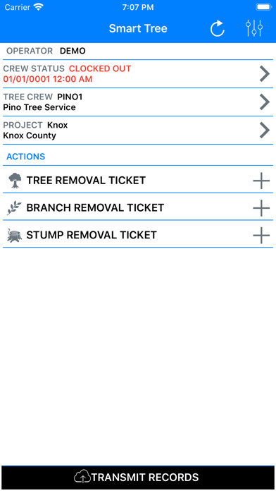 Emulate iPhone app Smart Tree using MyAndroid