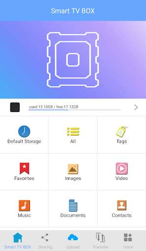 Run android online APK Smart TV BOX from MyAndroid or emulate Smart TV BOX using MyAndroid