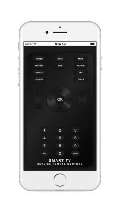 Emulate iPhone app SmartTV Service  RC using MyAndroid