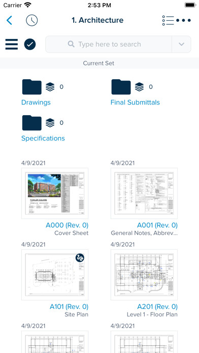 Emulate iPhone app SmartUse Construction App using MyAndroid