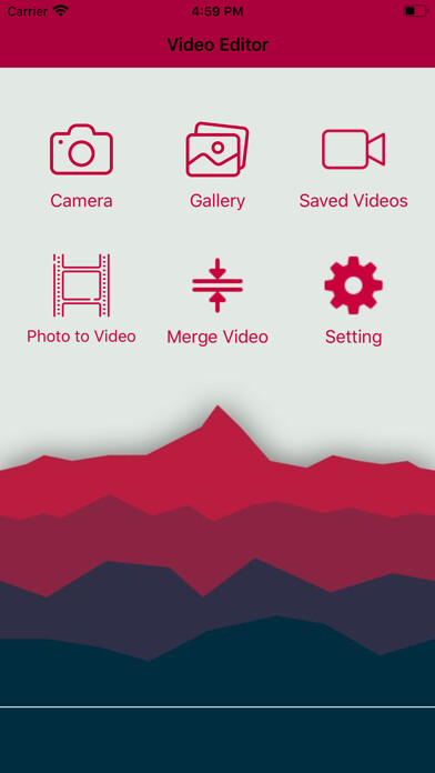 Emulate iPhone app Smart Video Maker & Editor using MyAndroid