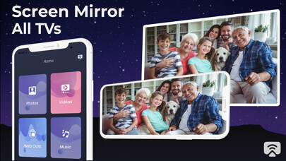 Emulate iPhone app Smart View - Screen Mirroring using MyAndroid