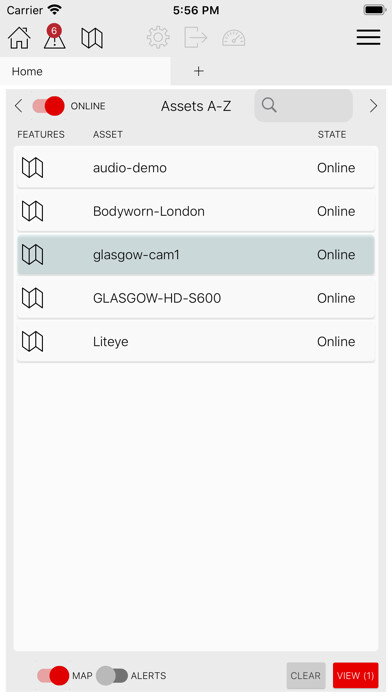 Emulate iPhone app Smart Vision Client using MyAndroid