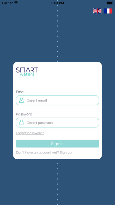 Emulate iPhone app Smart Waters using MyAndroid