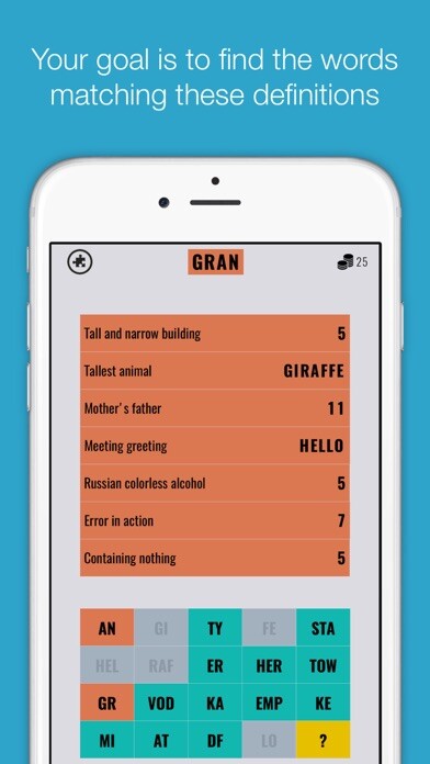 Emulate iPhone app Smart Word Puzzles - Unscramble the Words! using MyAndroid Emulate iPhone app Smart Word Puzzles - Unscramble the Words! using MyAndroid