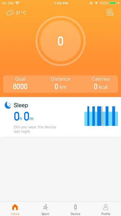 Emulate iPhone app Smart Wristband 3 using MyAndroid Emulate iPhone app Smart Wristband 3 using MyAndroid