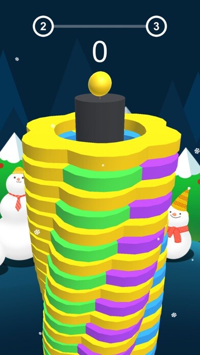 Emulate iPhone app Smash Ball - Hit Same Color 3D using MyAndroid