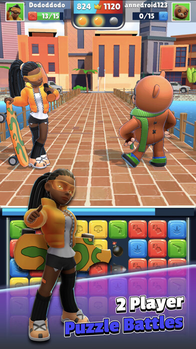 Emulate iPhone app Smash Blast - PvP Match 3 using MyAndroid Emulate iPhone app Smash Blast - PvP Match 3 using MyAndroid