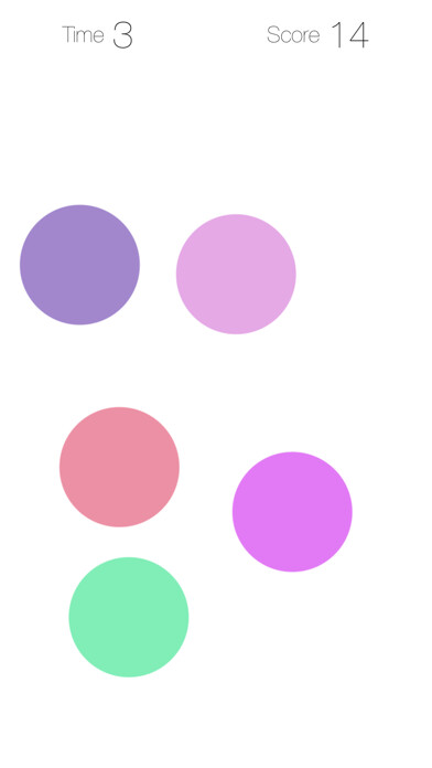 Emulate iPhone app Smash Dots! using MyAndroid