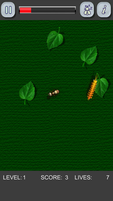 Emulate iPhone app Smash horrible bugs Crush ants using MyAndroid