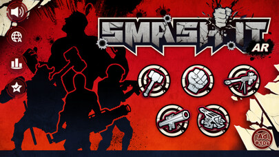 Emulate iPhone app Smash It! AR - Stress Relief using MyAndroid Emulate iPhone app Smash It! AR - Stress Relief using MyAndroid