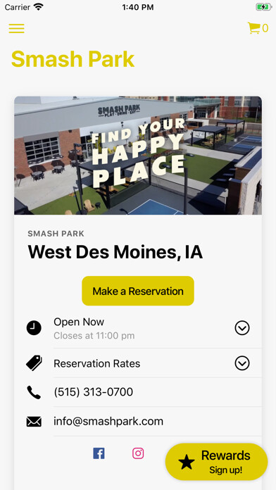 Emulate iPhone app Smash Park using MyAndroid
