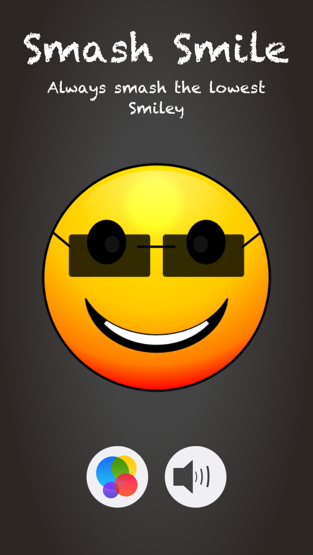 Emulate iPhone app Smash Smile - Hit all Smileys and beat your friends! using MyAndroid