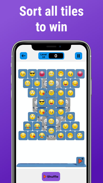 Emulate iPhone app Smash Tiles! using MyAndroid