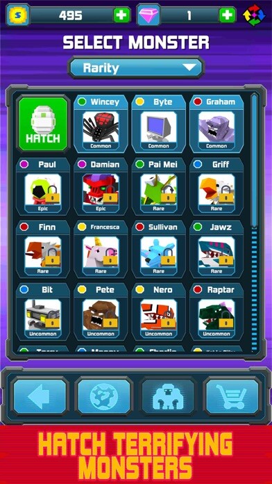Emulate iPhone app Smashy City: Monster Battles using MyAndroid