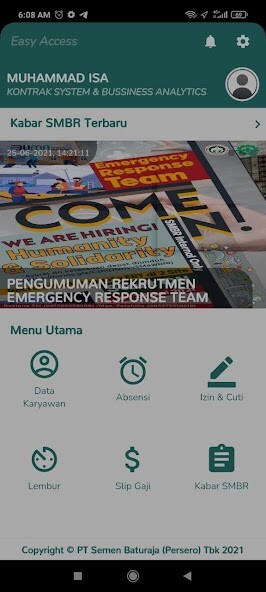 Run android online APK SMBR Easy Access from MyAndroid or emulate SMBR Easy Access using MyAndroid