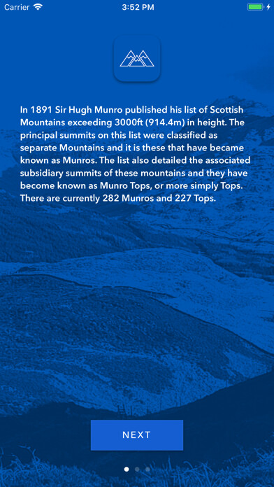 Emulate iPhone app SMC Munros using MyAndroid