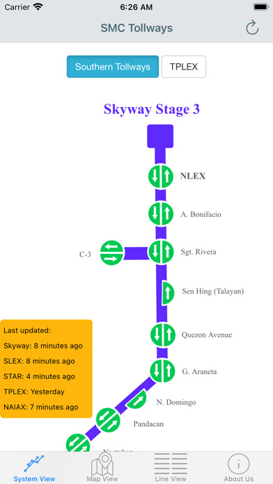Emulate iPhone app SMC Tollways using MyAndroid Emulate iPhone app SMC Tollways using MyAndroid