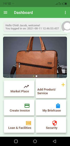 Run android online APK SME Briefcase from MyAndroid or emulate SME Briefcase using MyAndroid