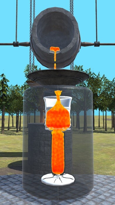 Emulate iPhone app Smelter 3D using MyAndroid