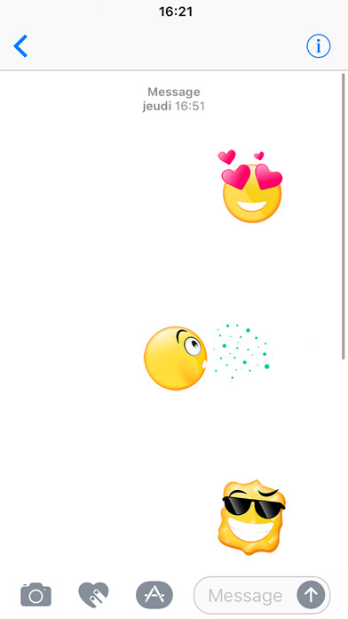 Emulate iPhone app Smile Factory using MyAndroid
