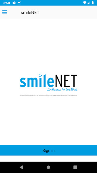 Run android online APK smileNET from MyAndroid or emulate smileNET using MyAndroid