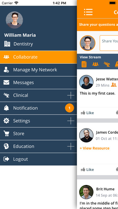 Emulate iPhone app SmileStream using MyAndroid