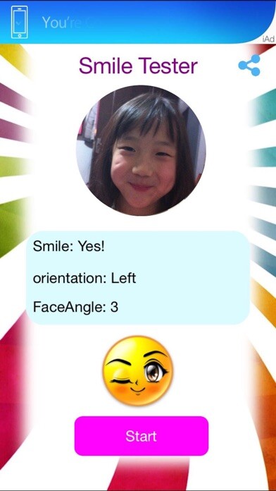 Emulate iPhone app Smile Tester using MyAndroid Emulate iPhone app Smile Tester using MyAndroid