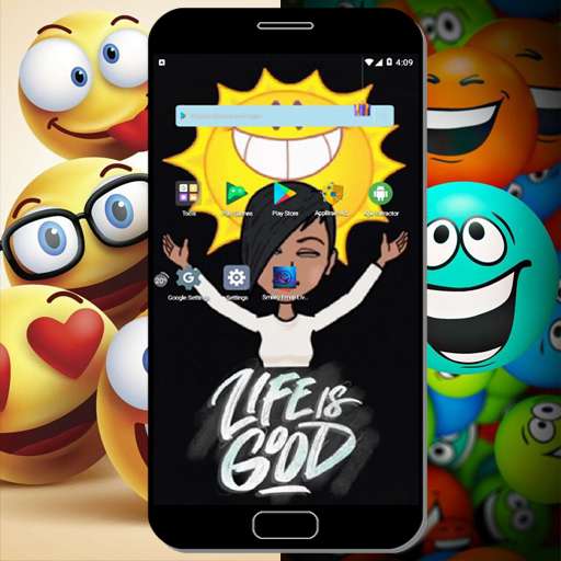 Run android online APK Smiley Emoji Live Wallpaper from MyAndroid or emulate Smiley Emoji Live Wallpaper using MyAndroid