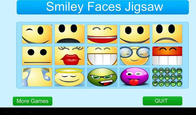 Emulate Android APK Smilies Jigsaw Emulate Android APK Smilies Jigsaw