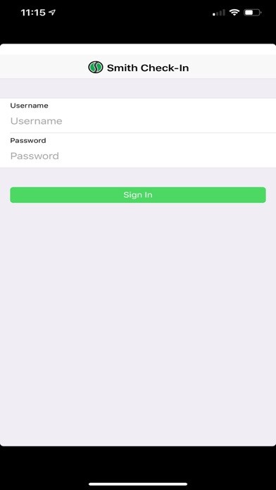 Emulate iPhone app Smith Check-In using MyAndroid Emulate iPhone app Smith Check-In using MyAndroid