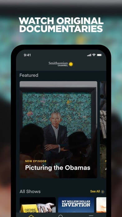 Emulate iPhone app Smithsonian Channel using MyAndroid