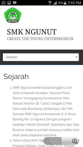 Run android online APK SMK Ngunut from MyAndroid or emulate SMK Ngunut using MyAndroid