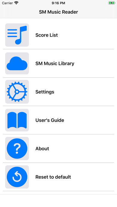 Emulate iPhone app SM Music Reader using MyAndroid Emulate iPhone app SM Music Reader using MyAndroid