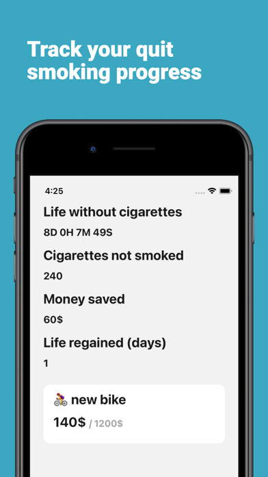 Emulate iPhone app Smoke free. Quit smoking app using MyAndroid Emulate iPhone app Smoke free. Quit smoking app using MyAndroid